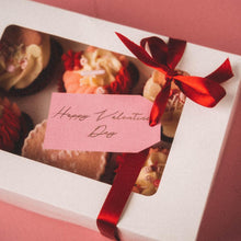 Load image into Gallery viewer, Valentine&#39;s cupcake box WSK Bakery