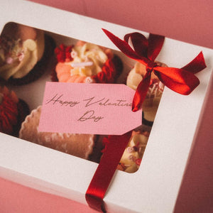 Valentine's cupcake box WSK Bakery